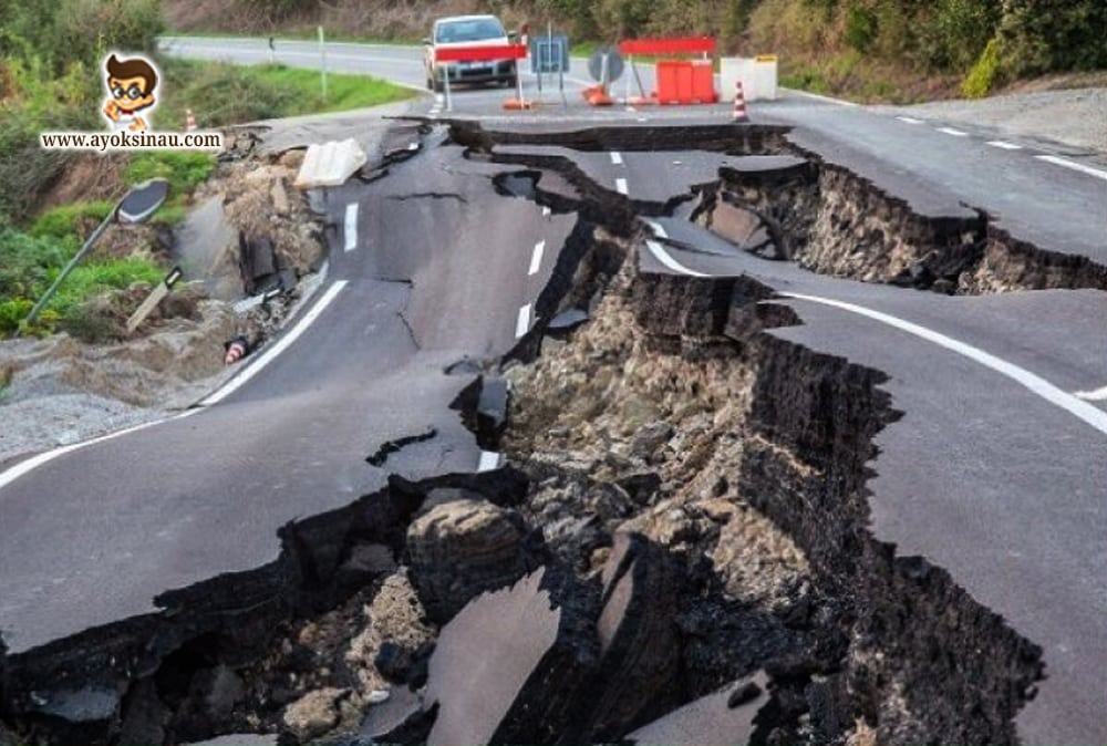 Gempa penyebab adalah tektonik terjadinya bumi 3 Proses